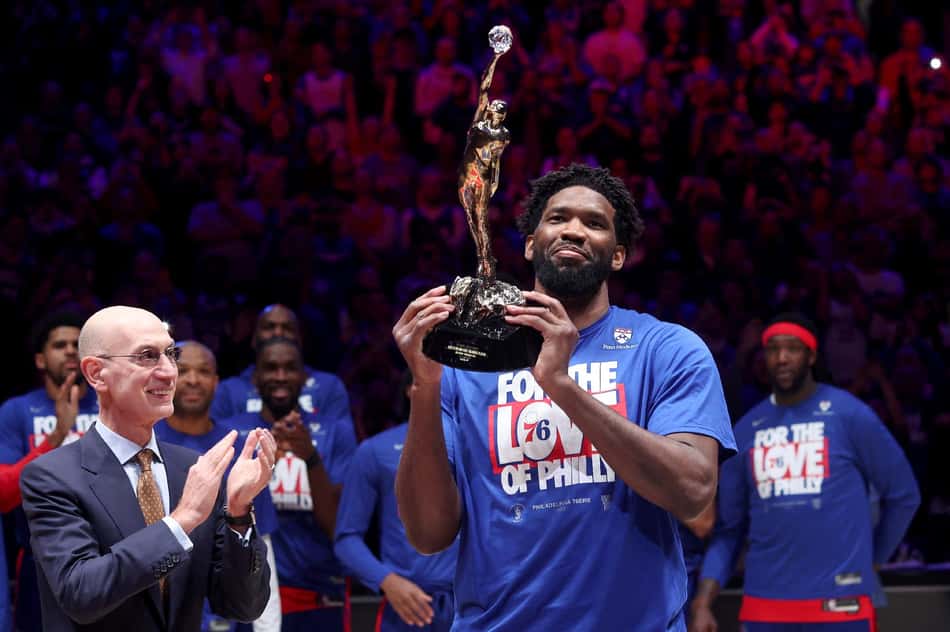 Joel Embiid NBA MVP 76ers