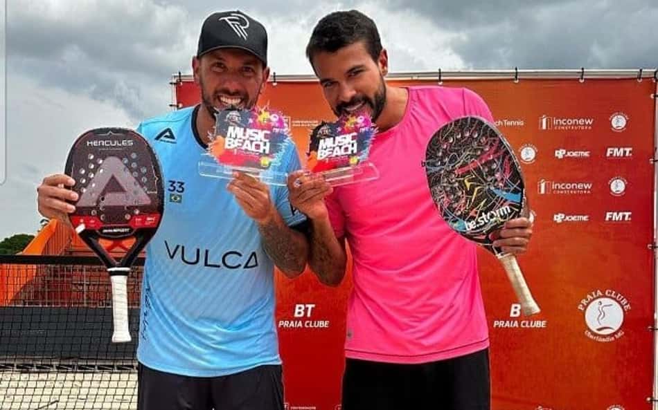 Diogo Carneiro é campeão com Felipe Roman em Uberlândia (MG)