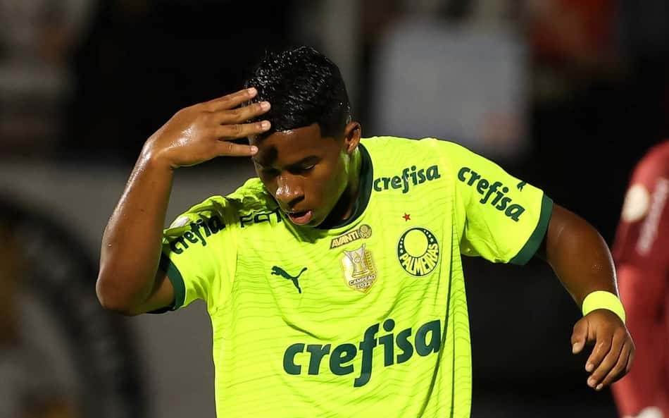 Endrick pode alcançar importante marca pelo profissional do Palmeiras contra o Atlético-MG