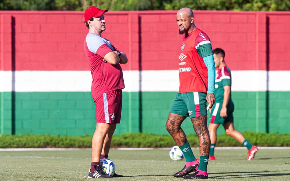 Fluminense: Felipe Melo não poupa elogios ao técnico Fernando Diniz: 'Gênio do futebol'
