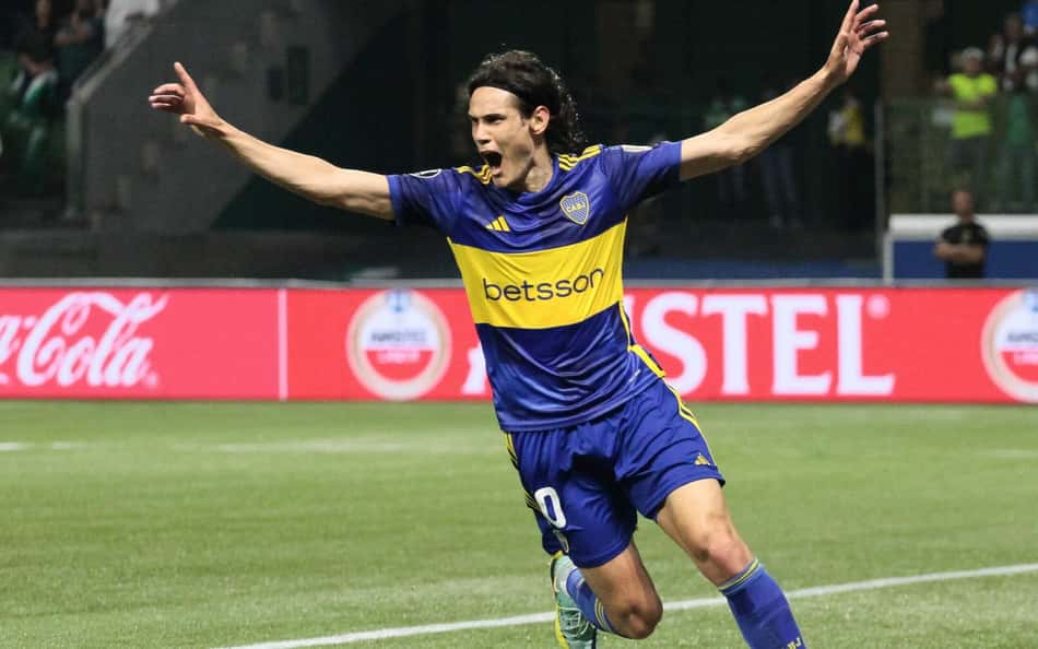 Cavani enaltece classificação do Boca Juniors contra o Palmeiras no Allianz: 'Tem um sabor especial'