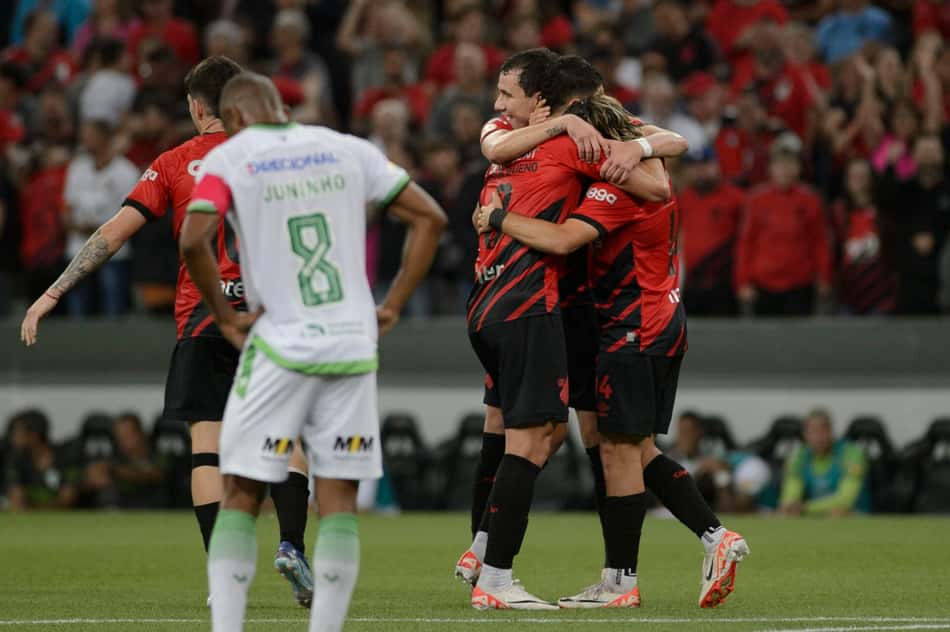 Partida entre Athletico Paranaense x America Saf – MG