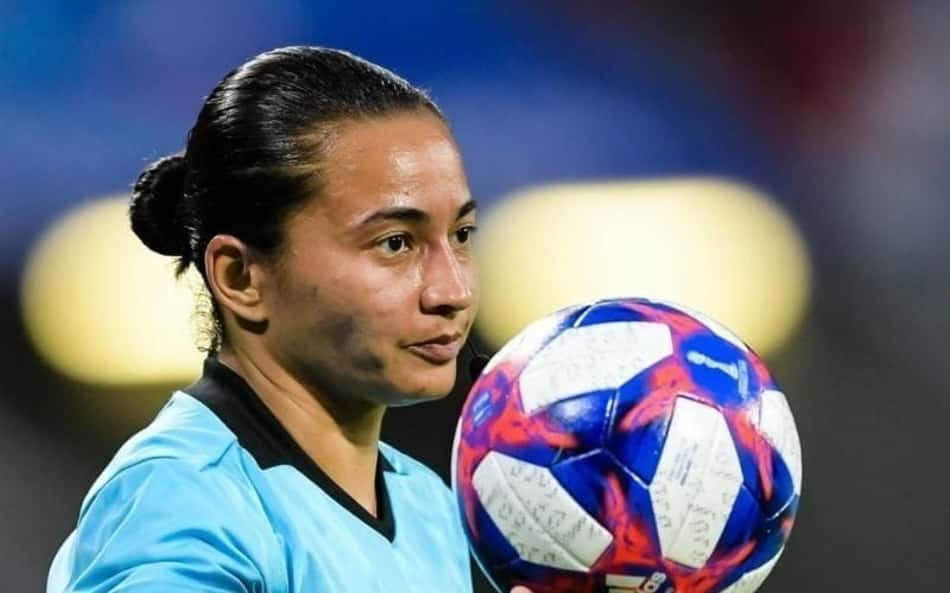 Arbitragem de Edina Alves é questionada em Bahia x Fluminense: 'Tenebrosa'