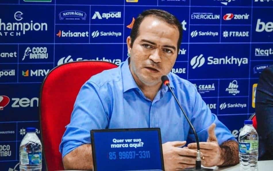 Presidente do Fortaleza descarta jogar contra o Botafogo nesta terça: 'Não quero polêmica'
