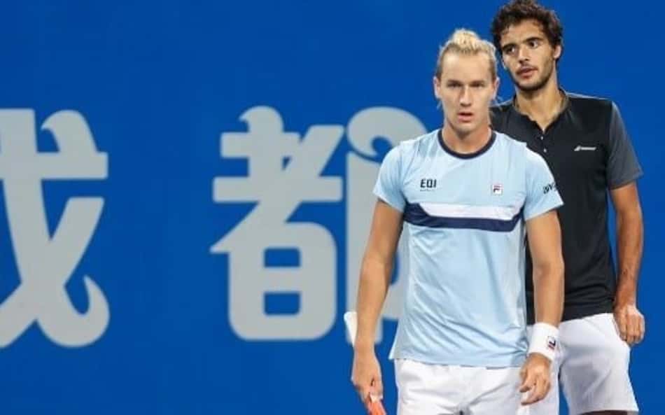 Rafael Matos e Cabral são eliminados nas quartas em Astana