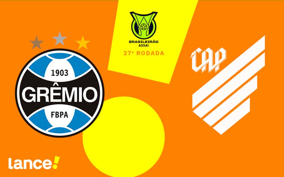 Grêmio x Athletico: onde assistir ao vivo, escalações e horário do jogo pelo Brasileirão