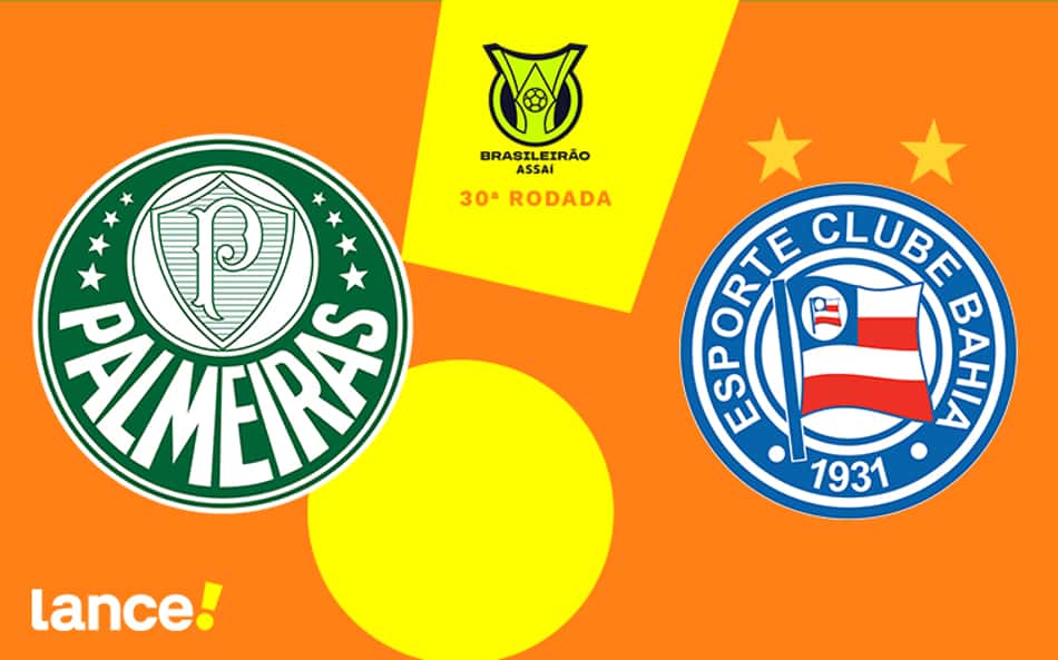Palmeiras x Bahia: onde assistir ao vivo, horário e escalações do jogo pelo Brasileirão