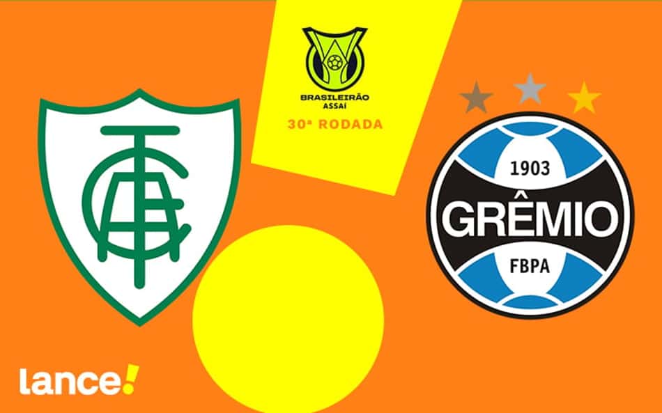 América-MG x Grêmio: onde assistir ao vivo, horário e escalações do jogo pelo Brasileirão