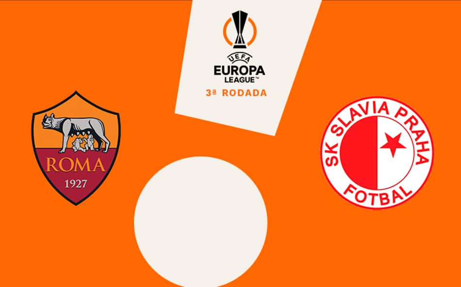 Roma x Slavia Praga: onde assistir, horário e prováveis escalações da partida pela Liga Europa