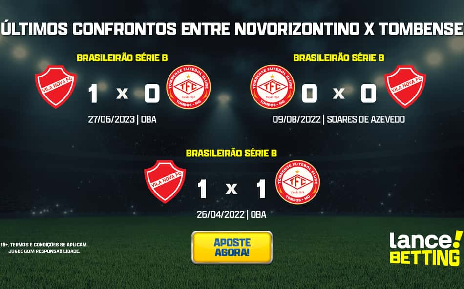 Série B: como foram os últimos jogos entre Tombense e Vila Nova?
