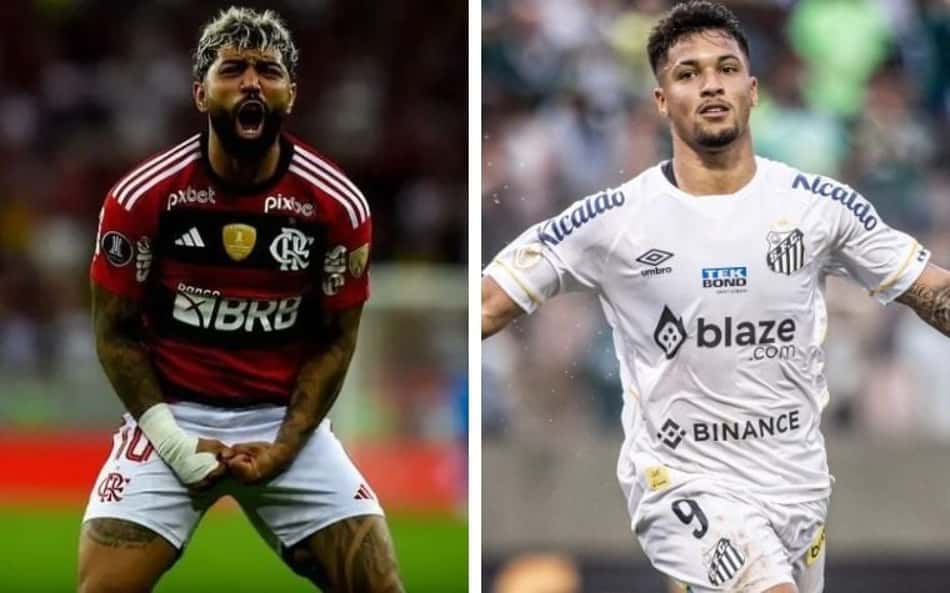 Jornalista sugere que Santos venda Marcos Leonardo para comprar Gabigol