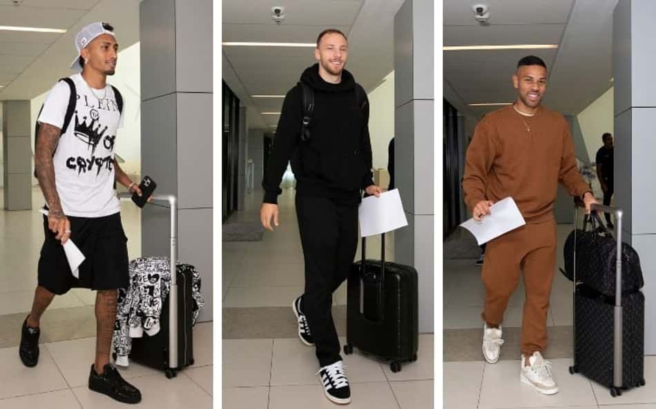 Últimos três convocados chegam, e Seleção Brasileira tem elenco completo