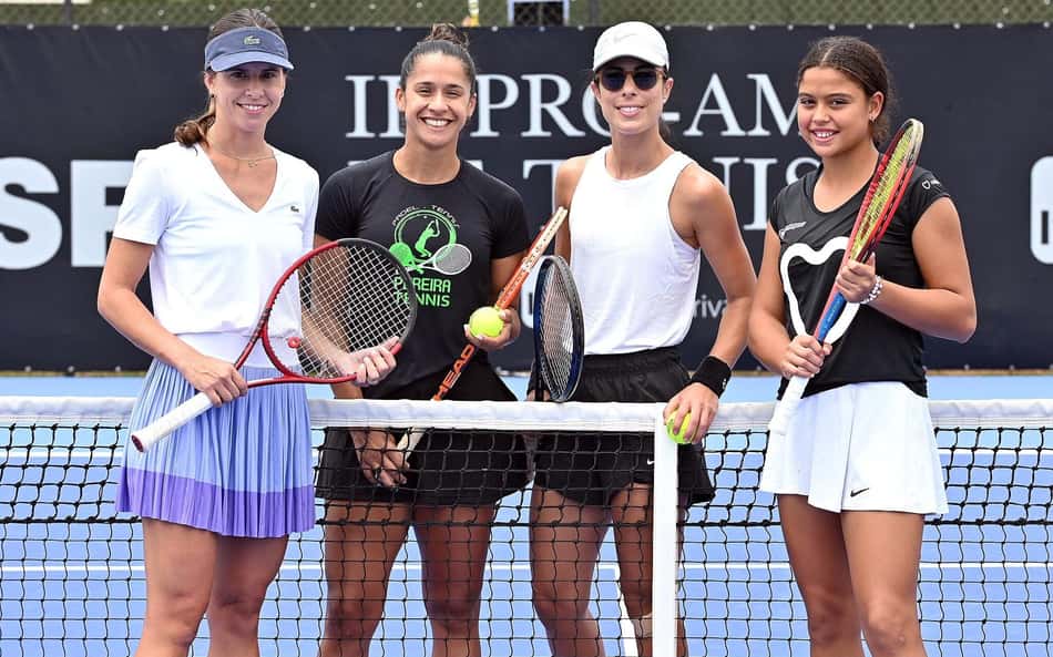 Orlando Luz e Teliana Pereira são campeões do III Pro-Am de Tênis em Porto Feliz