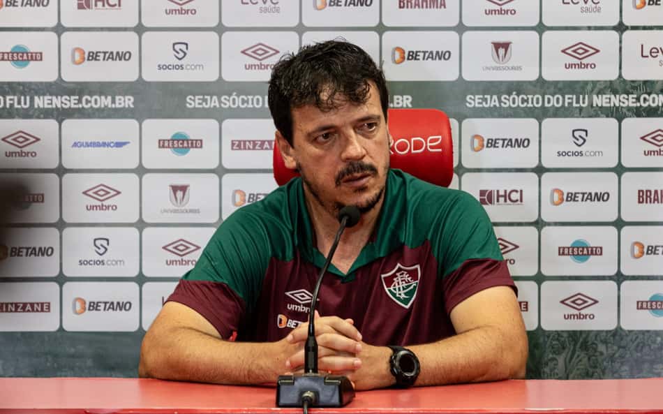 Fernando Diniz exalta empenho do Fluminense contra o Internacional e avalia resultado: 'Justo'
