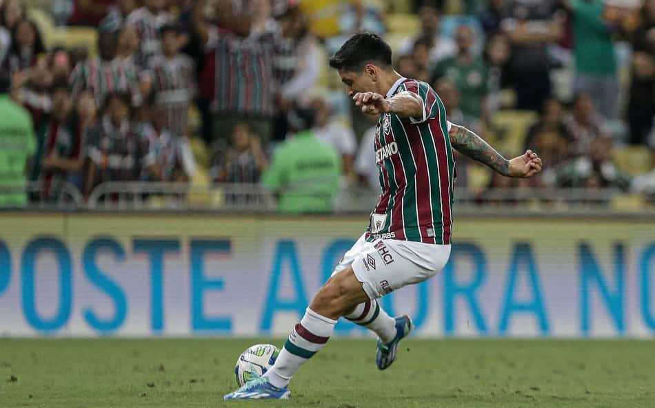 Germán Cano diz que não quer ser poupado no Fluminense: 'Sou feliz dentro de campo'