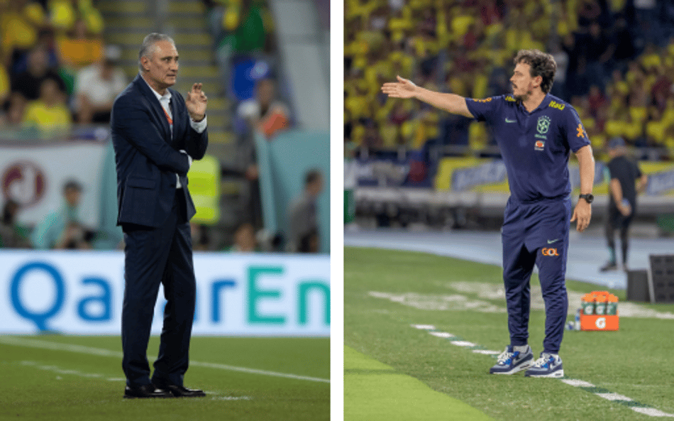 Fla-Flu na Seleção: confira os números de Tite e Diniz no comando do Brasil