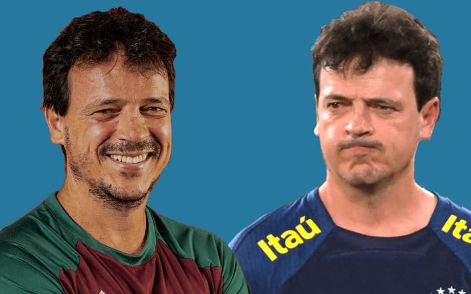 As duas faces de Fernando Diniz! Técnico vai 'do céu ao inferno' na Seleção e no Fluminense