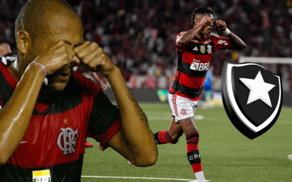 Maldição do 'chororô'? Botafogo repete 2008 e tem queda de rendimento após derrota para o Flamengo