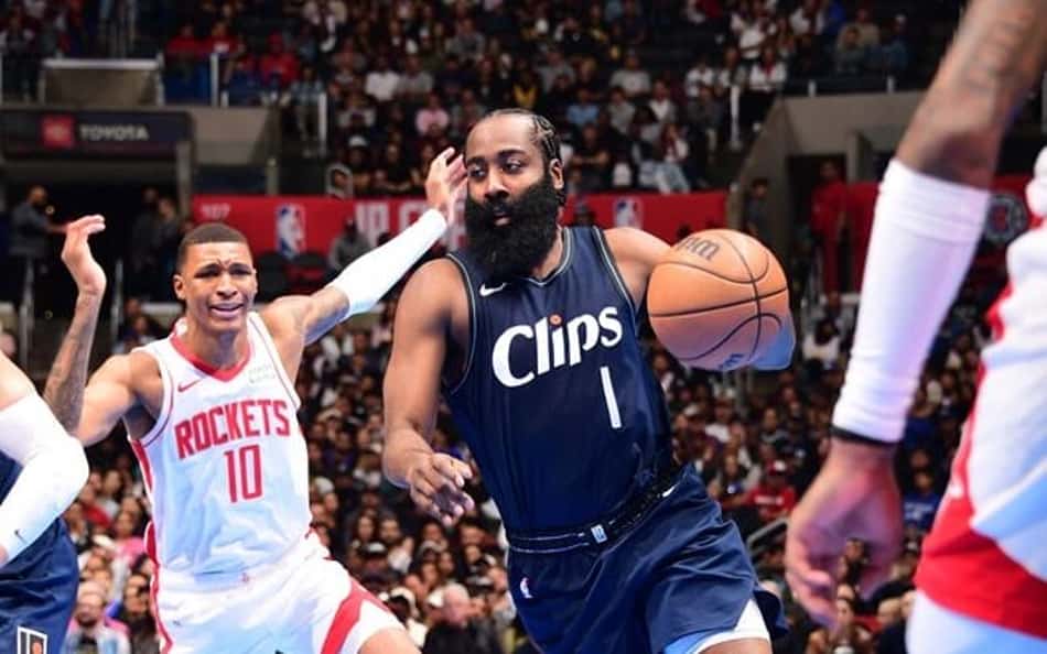 Finalmente! James Harden lidera e Clippers vence Rockets