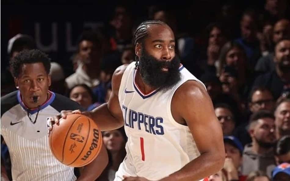 Vaiado, James Harden estreia com derrota pelo Clippers