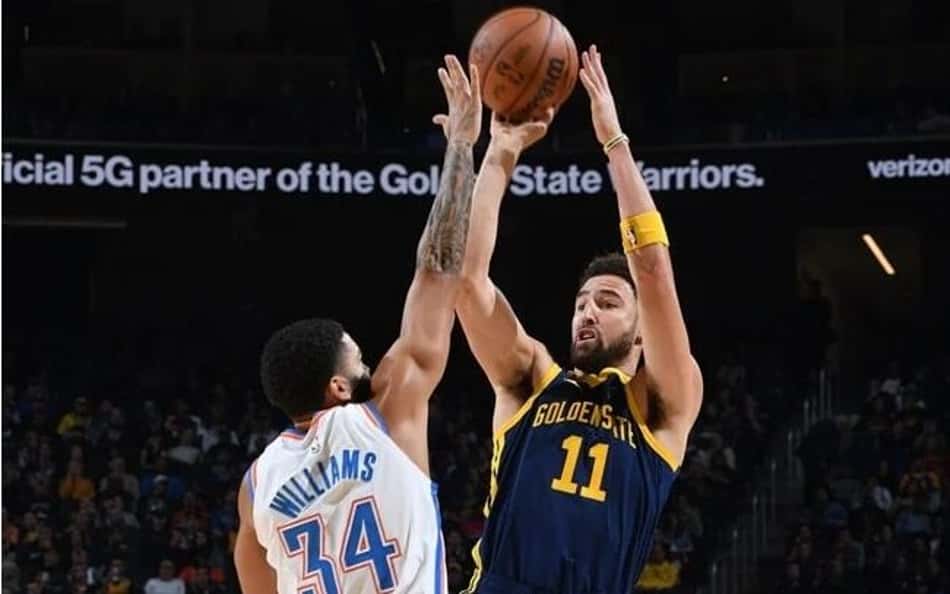 Para analista, Klay Thompson é "inútil" no Warriors sem arremesso de elite