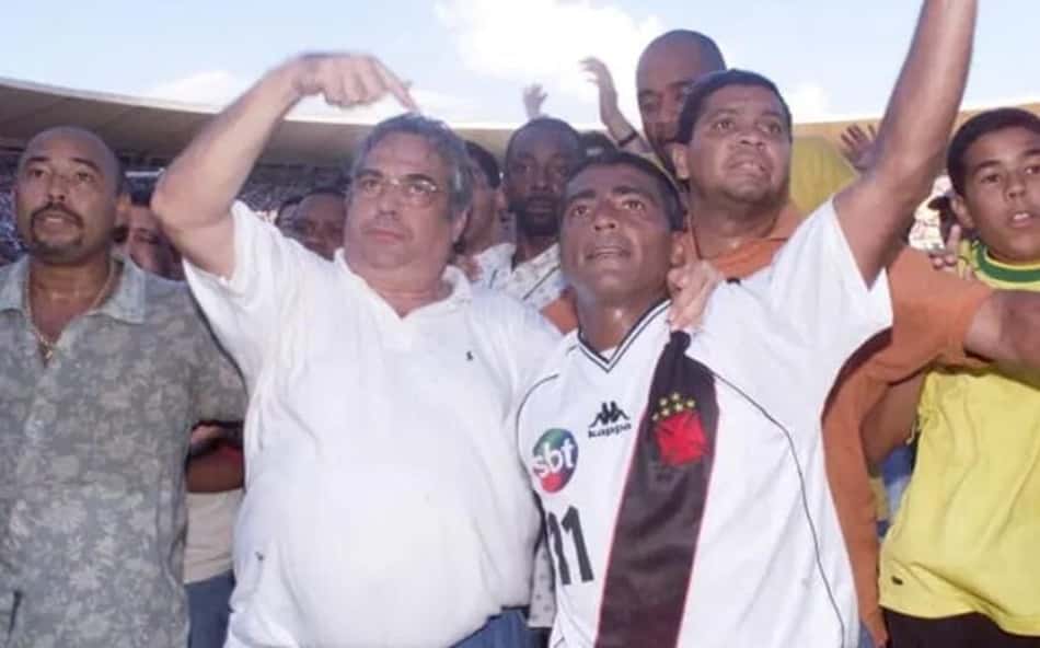 Romário revela que amizade com Eurico começou após discussão: 'Enfia no c*'