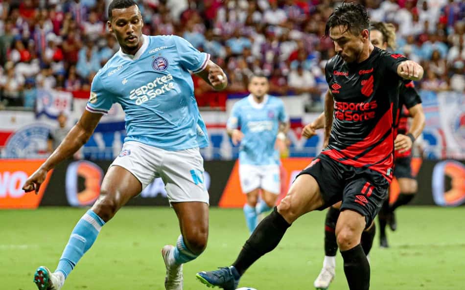 Bahia fica no empate com Athlético-PR e se complica no Brasileirão