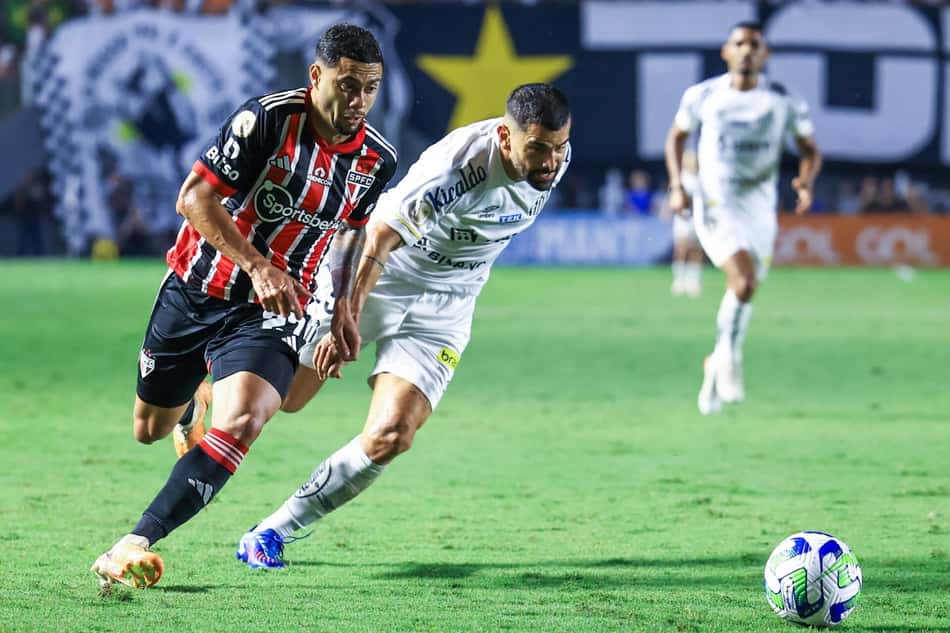 BRASILEIRO A 2023, SANTOS X SAO PAULO