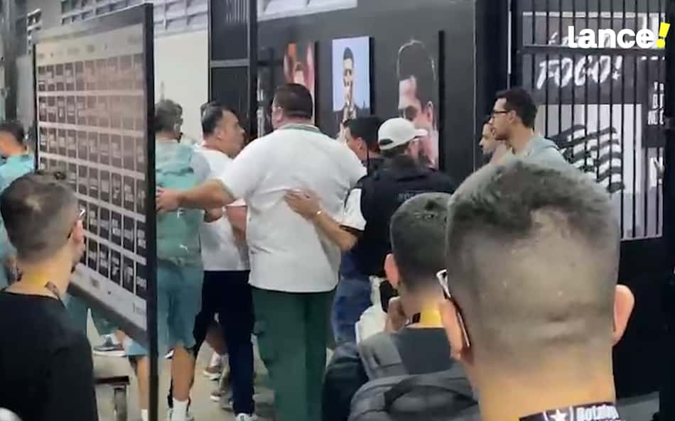 Delegação do Palmeiras sai do Nilton Santos, estádio do Botafogo, com música em tom provocativo; veja o vídeo