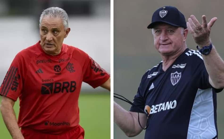 Tite x Felipão: técnicos se reencontram em Flamengo e Atlético-MG em 'final antecipada' e após desafeto público