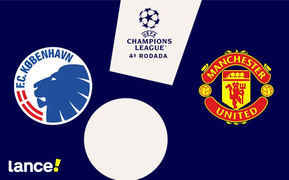 Copenhagen x Manchester United: onde assistir, horário e prováveis escalações do jogo pela Champions League