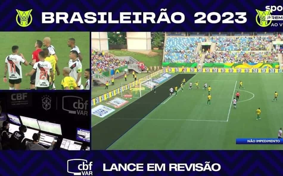 Web questiona VAR em gol do Vasco contra o Cuiabá: 'Credibilidade zero'