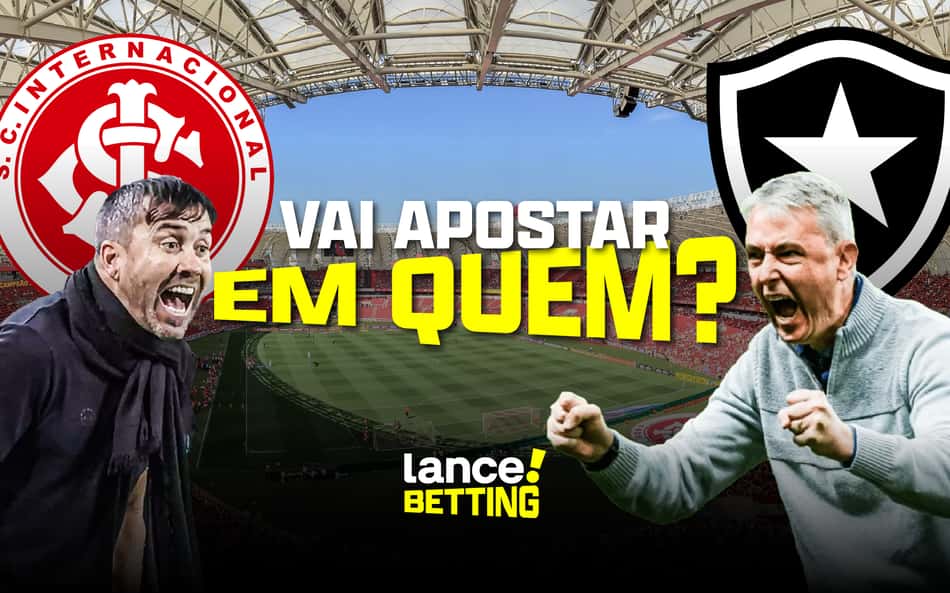 Internacional x Botafogo: odds, estatísticas e informações do jogo pela 38ª rodada do Brasileirão