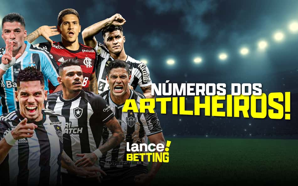 Matadores! Veja números e estatísticas dos principais goleadores do Brasileirão 2023