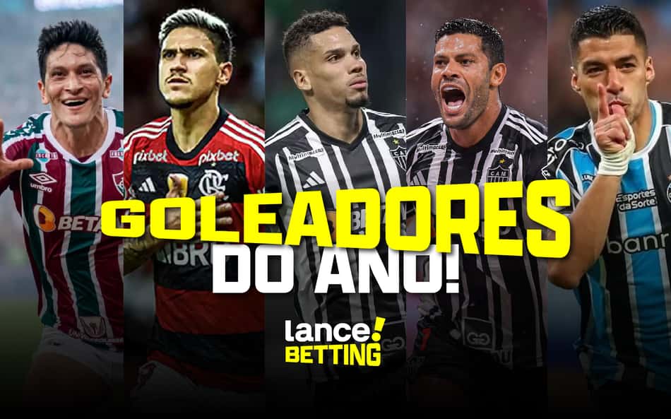 Confira números e estatísticas do top 5 artilheiros do Brasil em 2023
