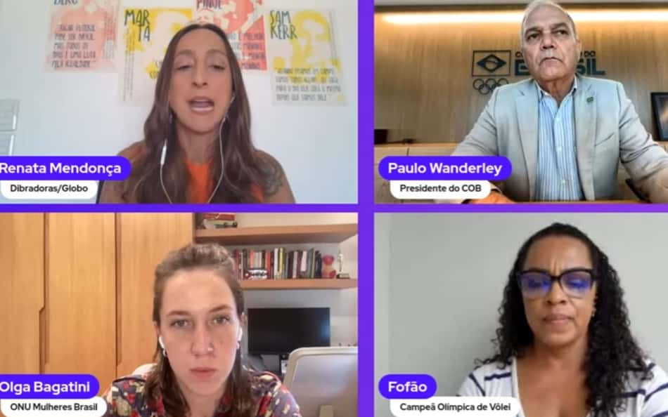 COB lança curso sobre igualdade de gênero no ambiente esportivo
