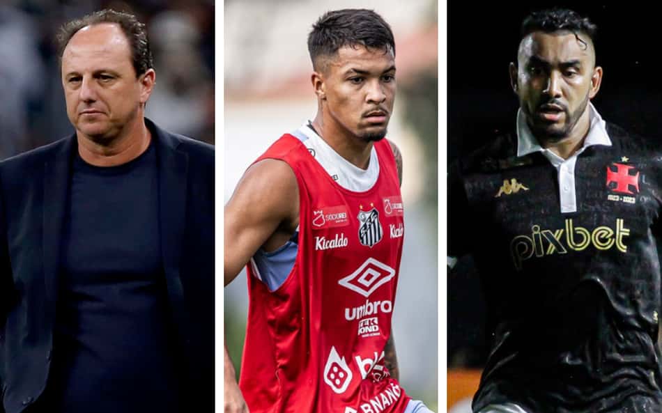 Fundo do poço: o que fez Santos, Vasco e Bahia chegarem à última rodada lutando contra o rebaixamento