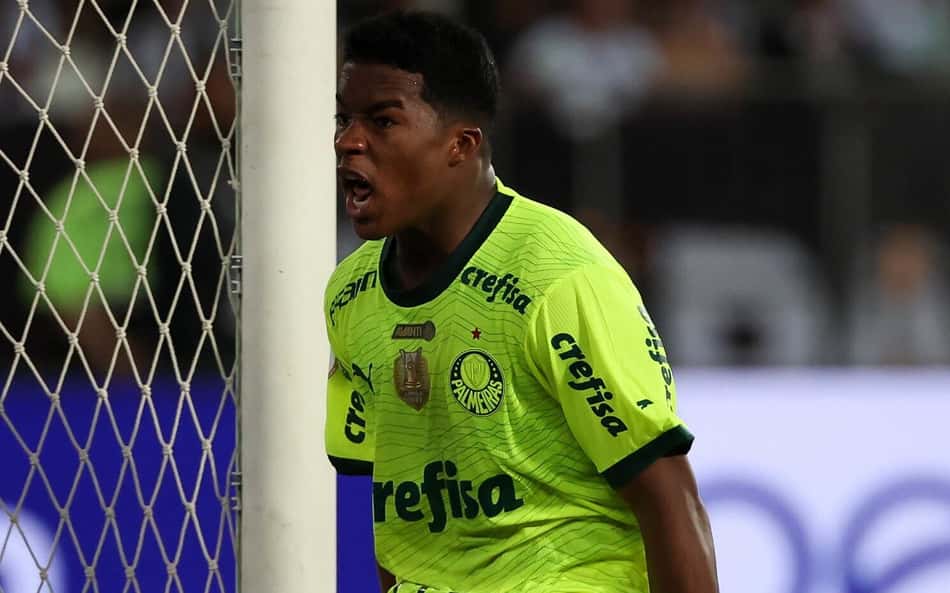 Endrick pode desfalcar o Palmeiras na Supercopa contra o São Paulo