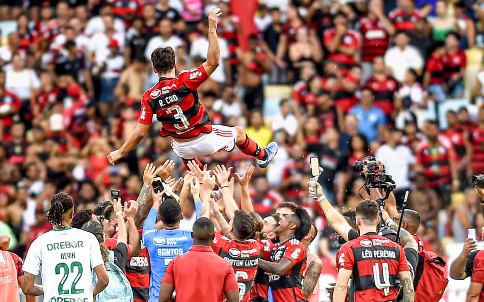 Rodrigo Caio se despede do Flamengo com gratidão e respeito: 'Aprendi a amar esse clube gigantesco'