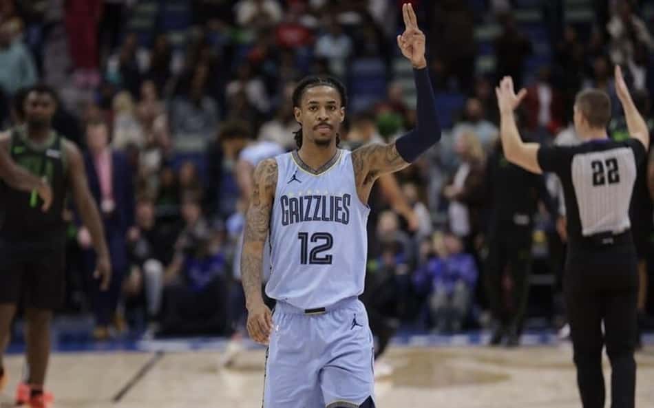 Invicto, Ja Morant comanda Grizzlies em vitória sobre Pelicans
