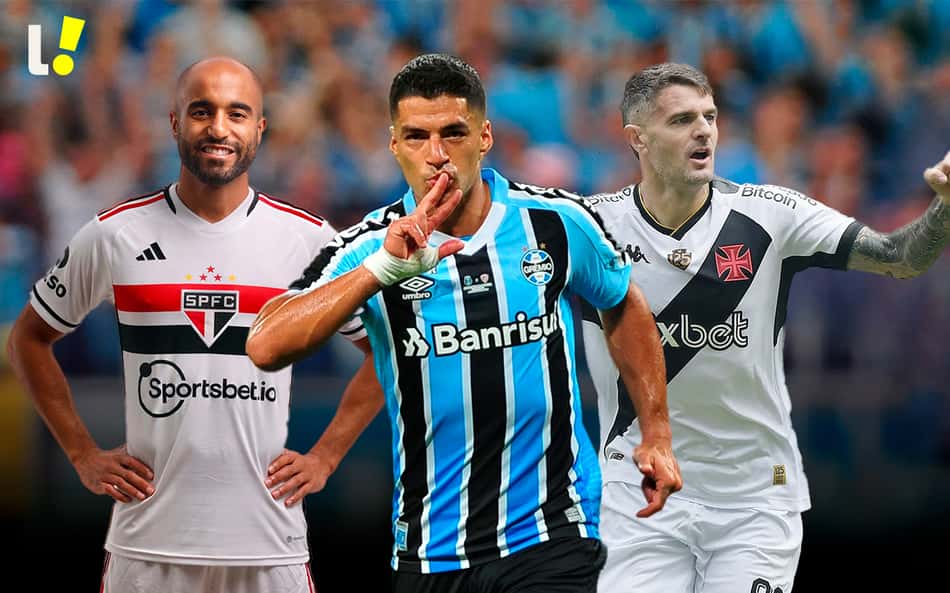 Lucas Moura, Suárez, Vegetti… Top-10 melhores contratações do futebol brasileiro em 2023