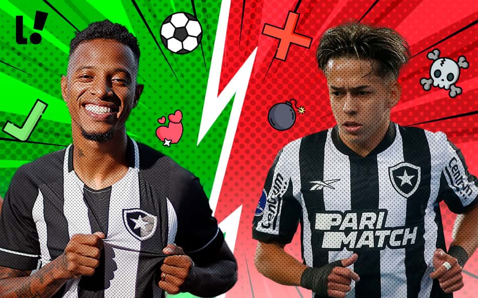 'Amados x odiados': veja avaliações dos principais jogadores do Botafogo ao final de 2023
