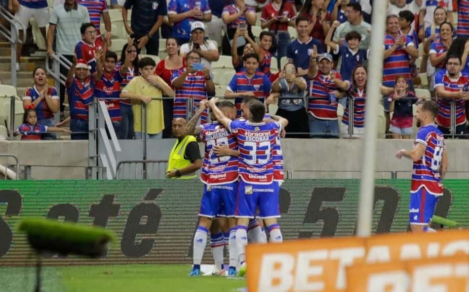 Fortaleza vence o Goiás no Brasileirão e garante vaga na Sul-Americana de 2024