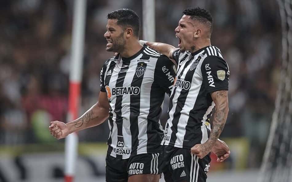 Jornalistas exaltam Paulinho e Hulk, do Atlético-MG: 'Melhor dupla do Brasil em 2023'
