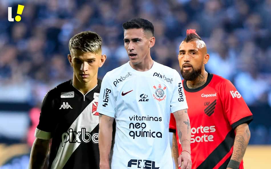 Orellano, Rojas, Vidal… Top-10 piores contratações do futebol brasileiro em 2023