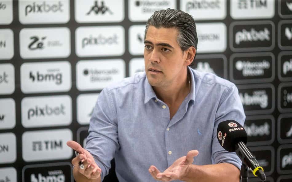 Paulo Bracks é demitido pela 777 e deixa o Vasco após fim do Brasileirão
