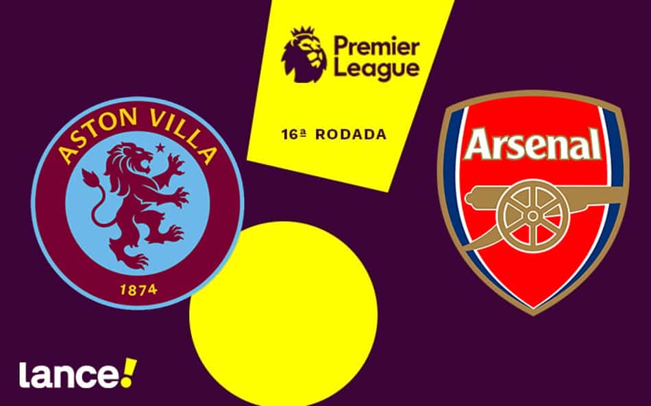 Aston Villa x Arsenal: onde assistir ao vivo, horário e prováveis escalações do jogo pela Premier League