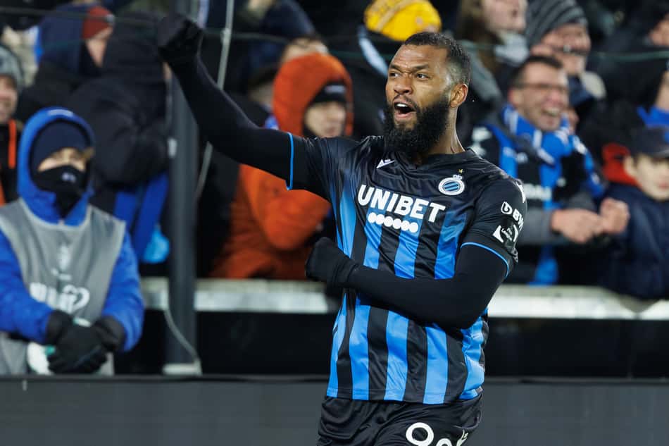No Brugge, da Bélgica, Igor Thiago se destacou a chamou a atenção de clubes da Premier League. (Foto: Kurt Desplenter/AFP)