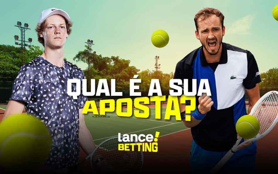 Australian Open: dicas e informações para apostar na final entre Medvedev e Sinner