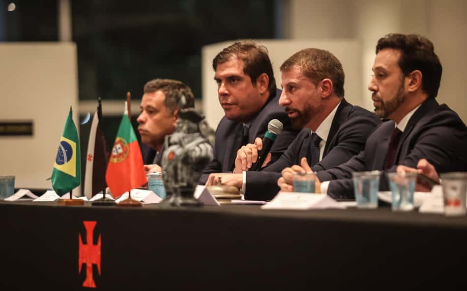 Vice de Pedrinho revela qual é o objetivo principal da nova gestão do Vasco: '100% comprometida'
